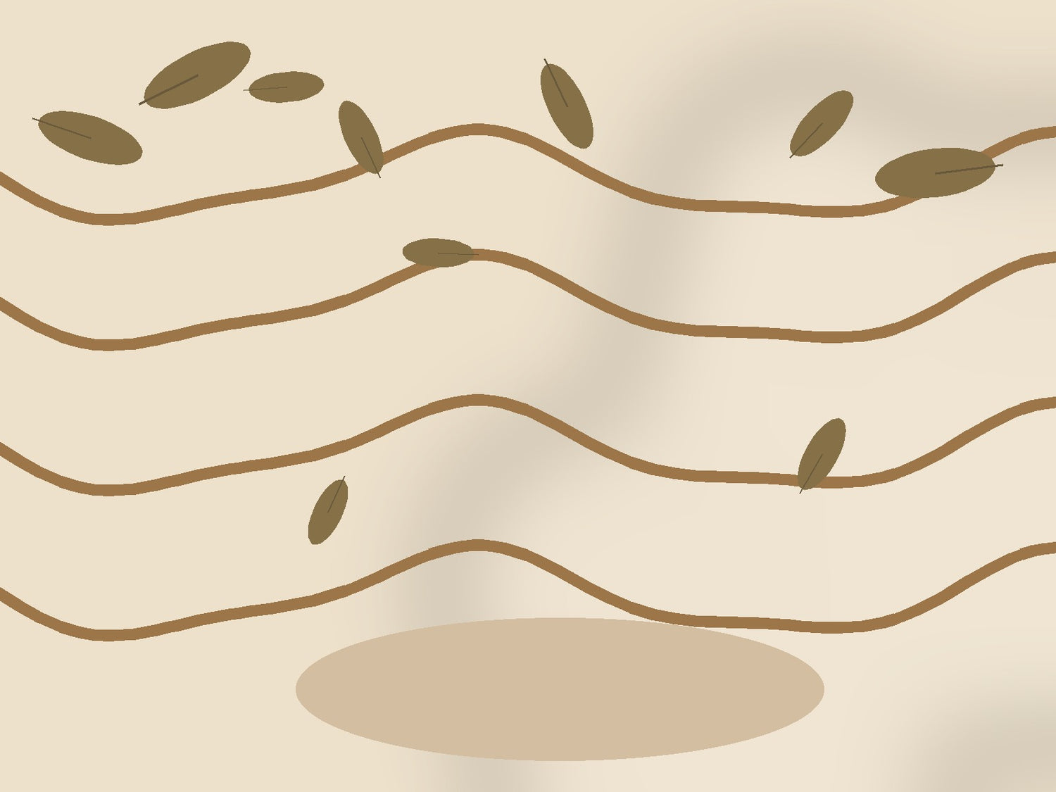 Argan, ginkgo and burdock botanical visual for Onni Moisturising Conditioner