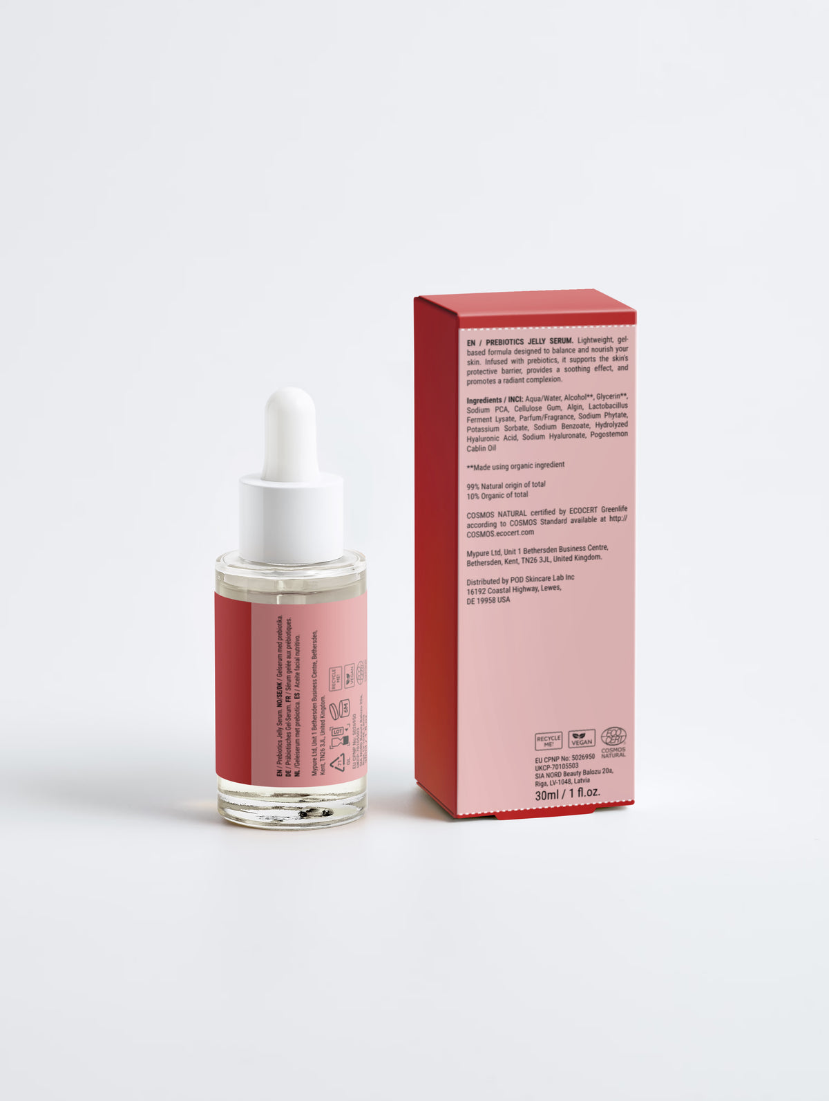 Onni Bioactive Prebiotics Jelly Serum bottle, product photo view 3