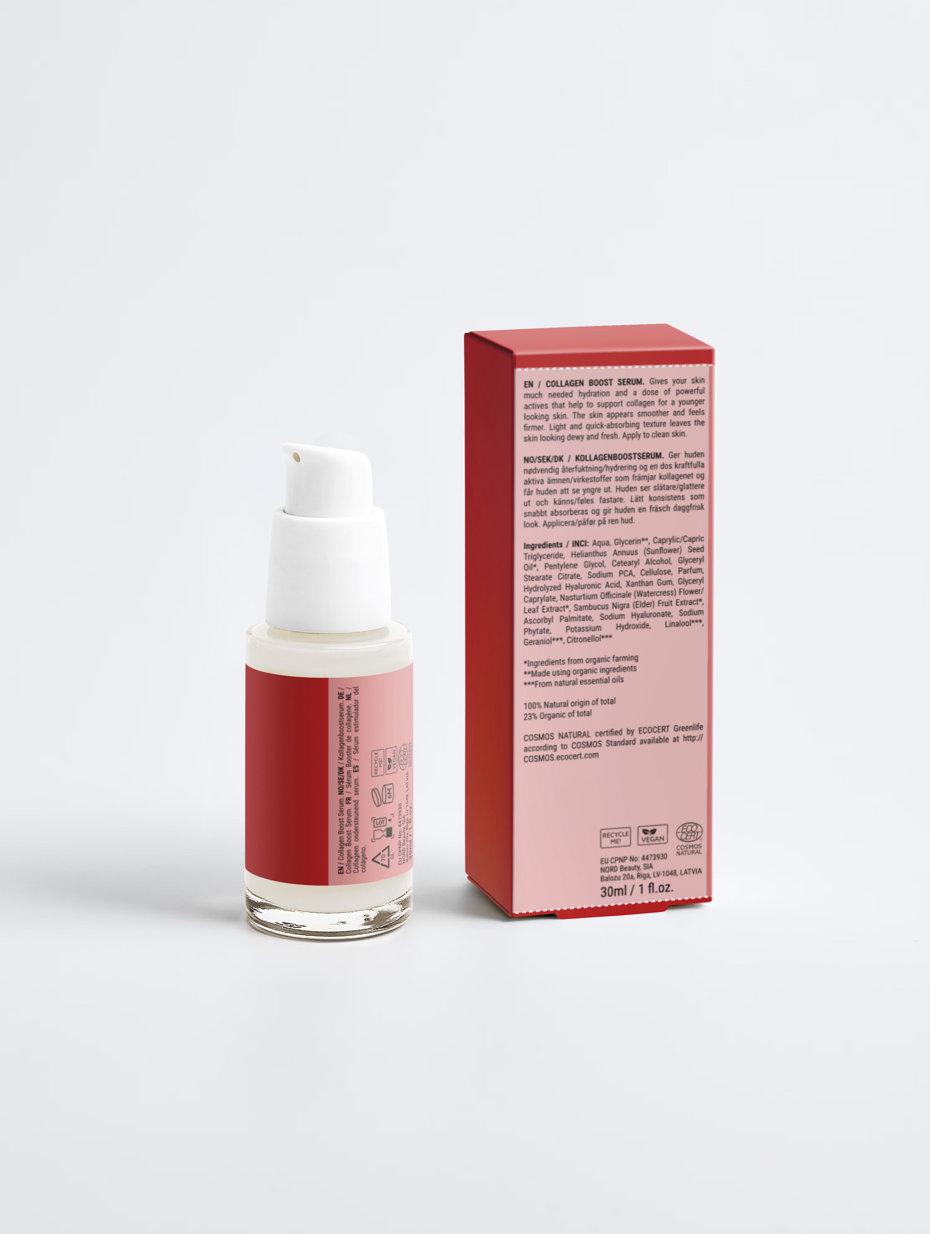 Onni Collagen Boost Serum bottle, product photo view 3