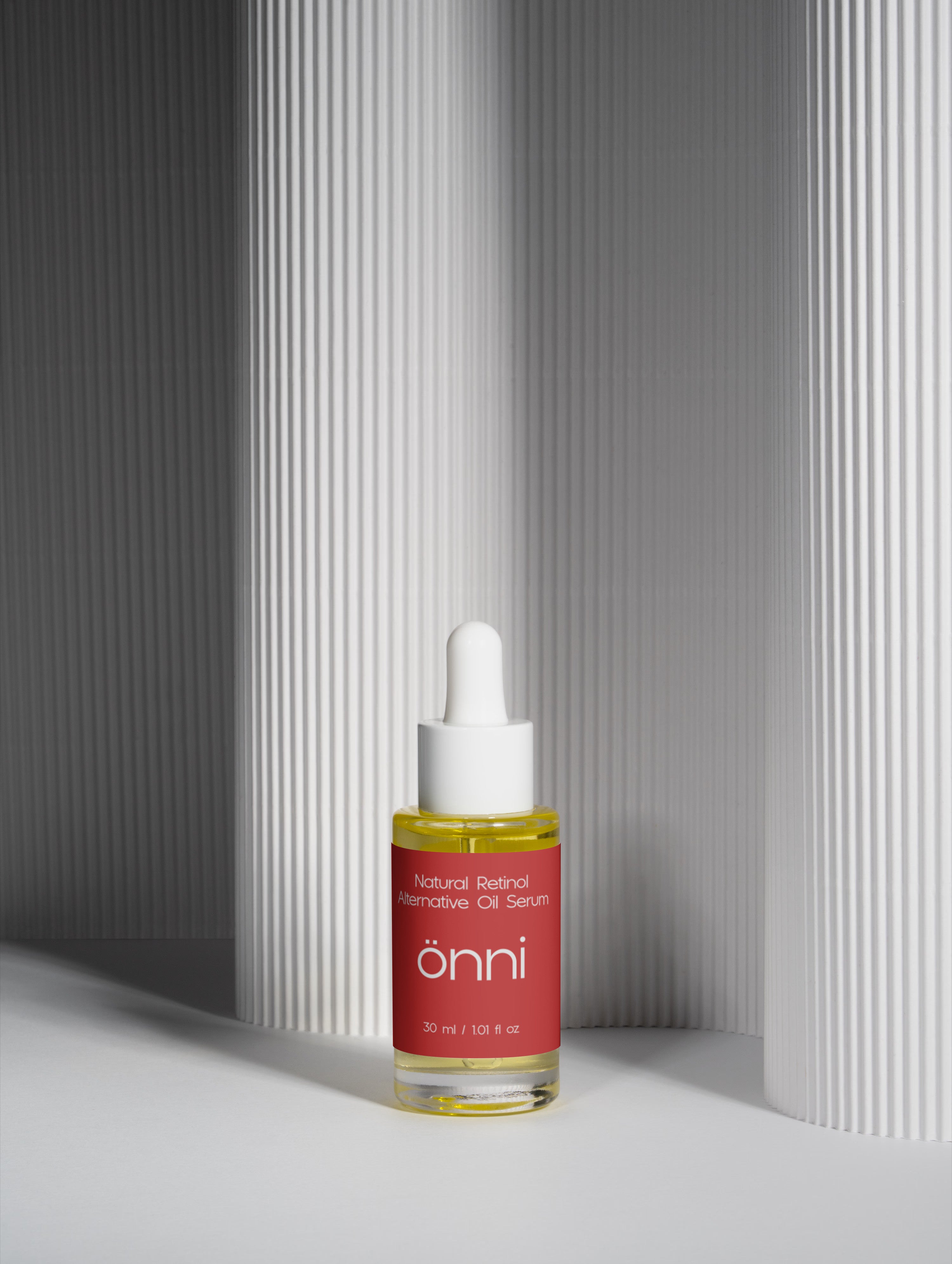 Onni Natural Retinol Alternative Oil Serum bottle, product photo view 2