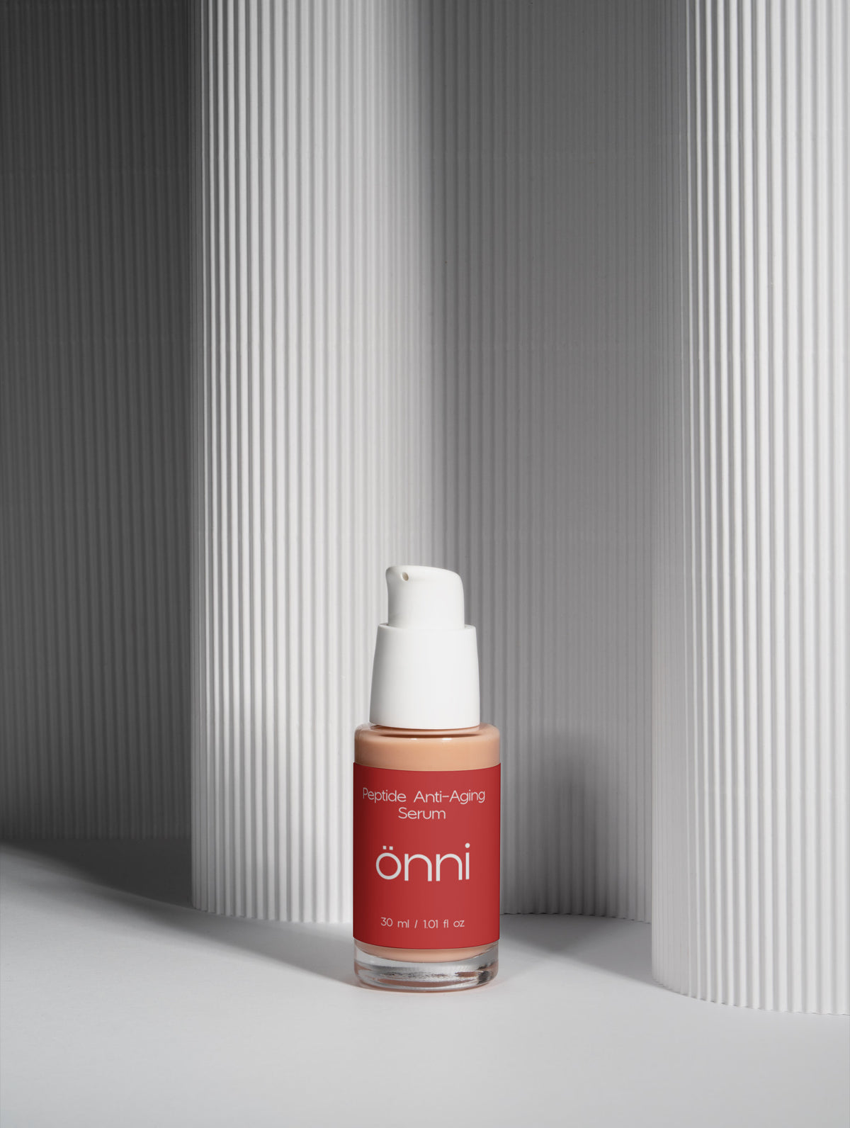 Onni Peptide Anti-Aging Serum bottle, product photo view 2