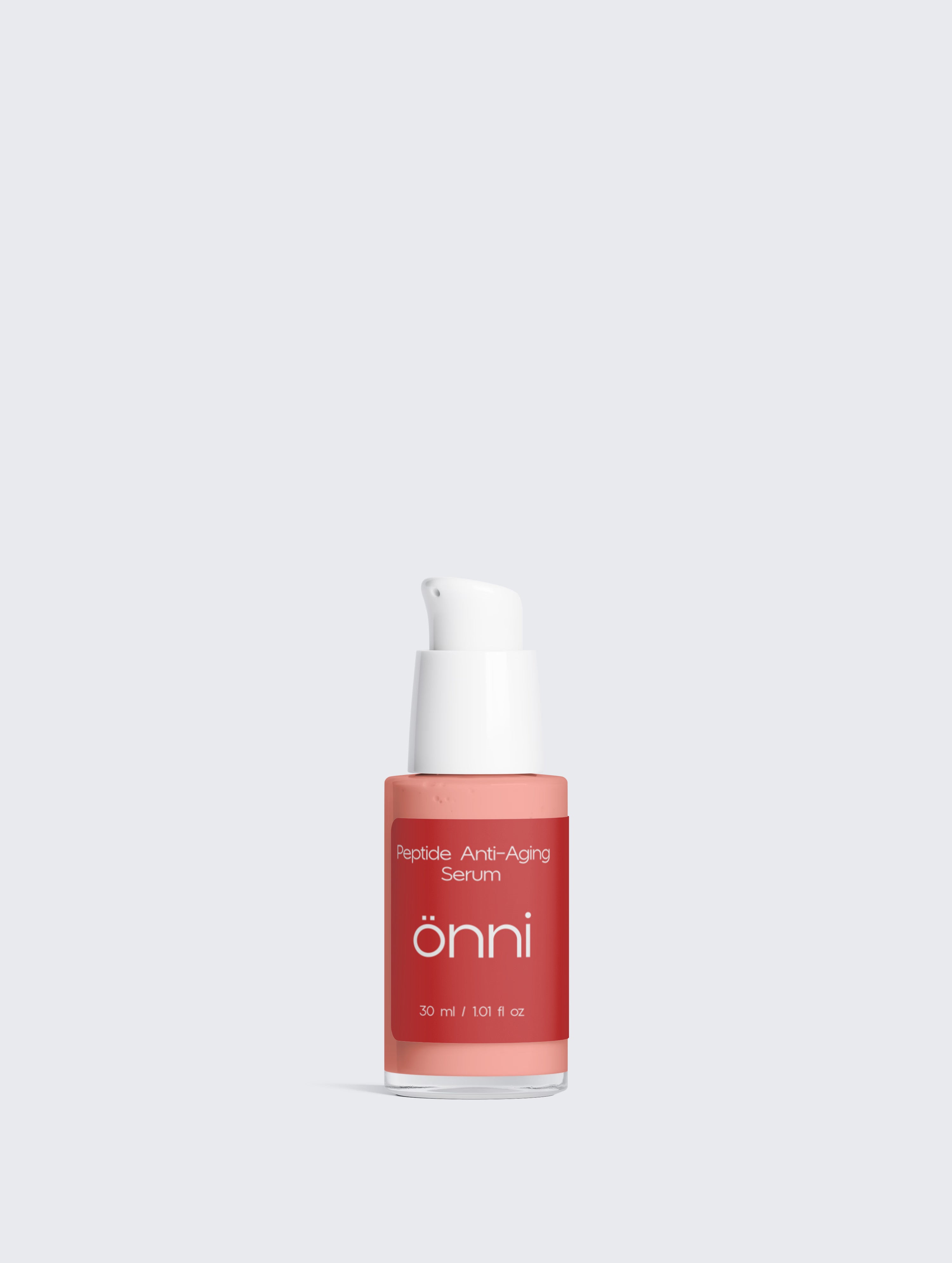 Onni Peptide Anti-Aging Serum bottle, product photo view 5